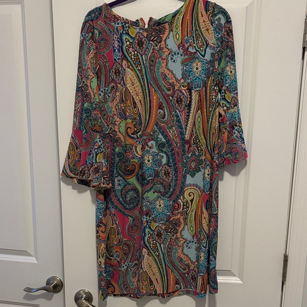 Tommy Hilfiger Multi-Color Paisley Print Top